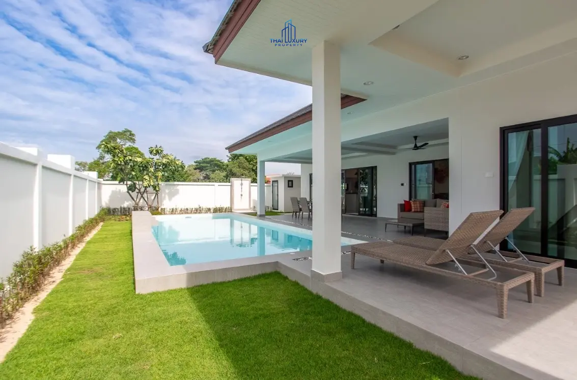 ขายวิลล่าสระว่ายน้ำ 3 ห้องนอนสุดหรู ที่ Chada Homes ซอย 112