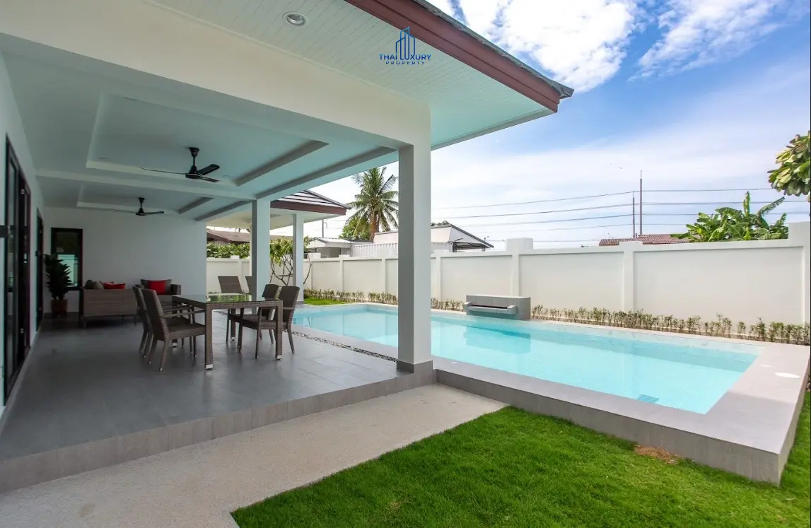 ขายวิลล่าสระว่ายน้ำ 3 ห้องนอนสุดหรู ที่ Chada Homes ซอย 112