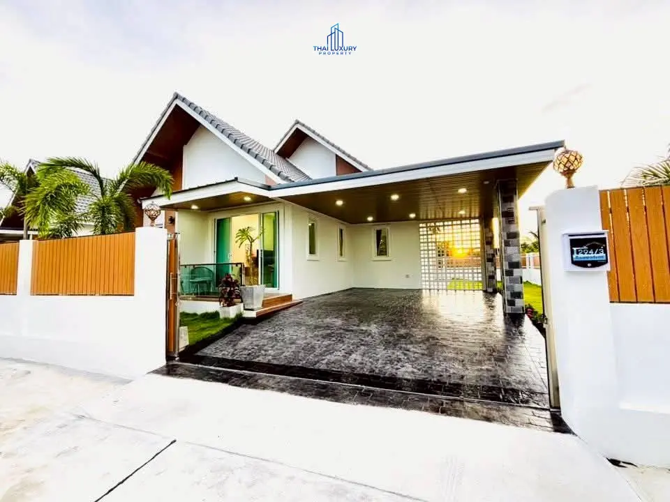 ขายบ้านสไตล์นอร์ดิก 3 ห้องนอน สุดสวย ที่บ้านพัดเย็นวิลเลจ หัวหิน – ทับใต้