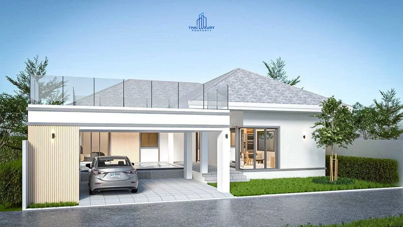 วิลล่าสระว่ายน้ำใหม่สุดหรู 3 ห้องนอน สำหรับขาย ที่ Aurora Hua Hin