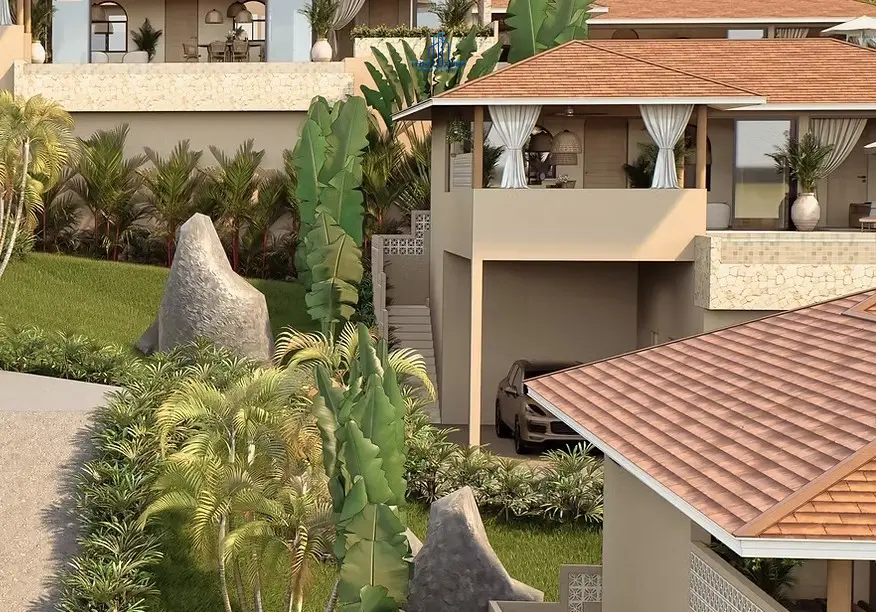 วิลล่าสไตล์ฟิวชันบาหลี-ไทย-เอเชีย 2 ชั้น ที่มีเอกลักษณ์ ณ Eden Rock Villa Hotel เกาะสมุย