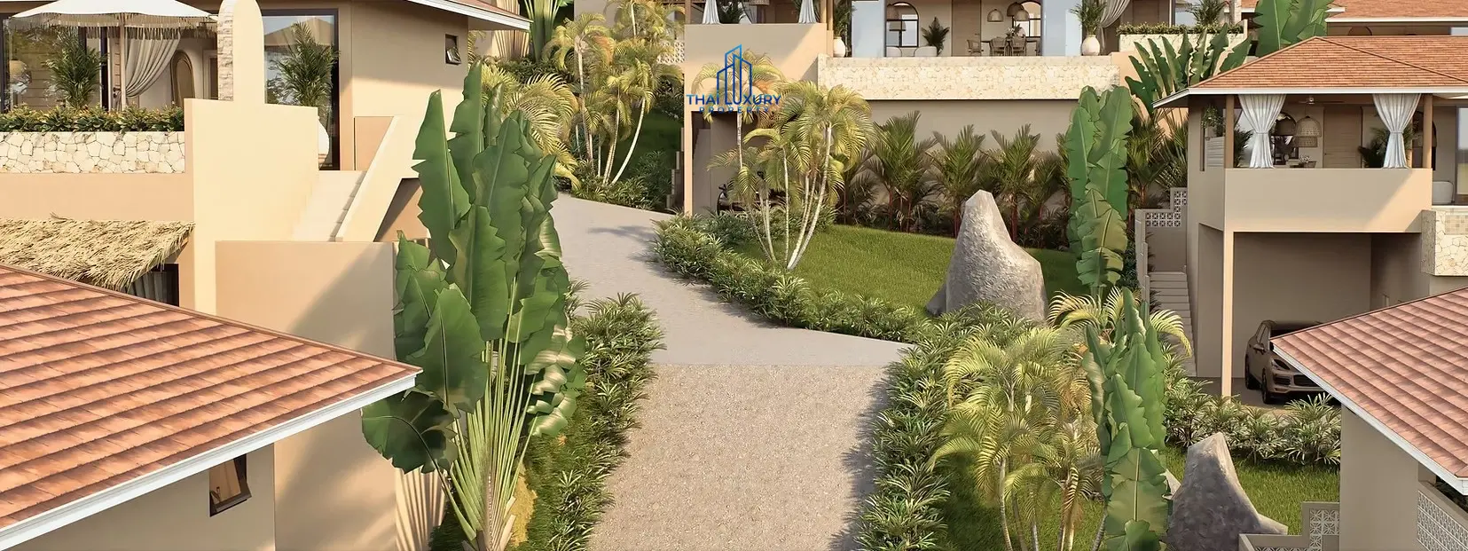 วิลล่าสไตล์ฟิวชันบาหลี-ไทย-เอเชีย 2 ชั้น ที่มีเอกลักษณ์ ณ Eden Rock Villa Hotel เกาะสมุย