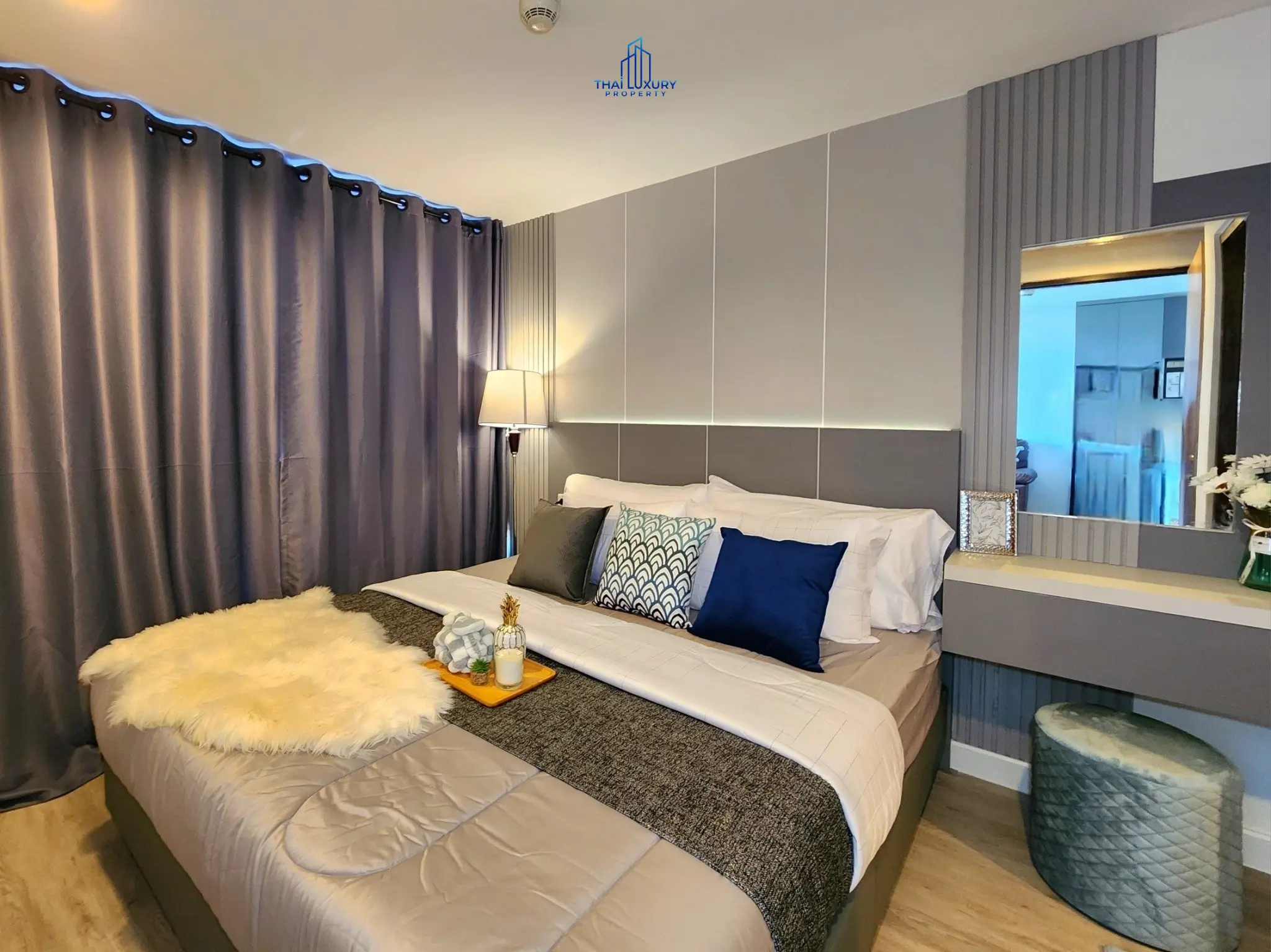 คอนโดสุดสวย 1 ห้องนอน ในทำเลเยี่ยม ที่ Bluroc หัวหิน สำหรับขาย