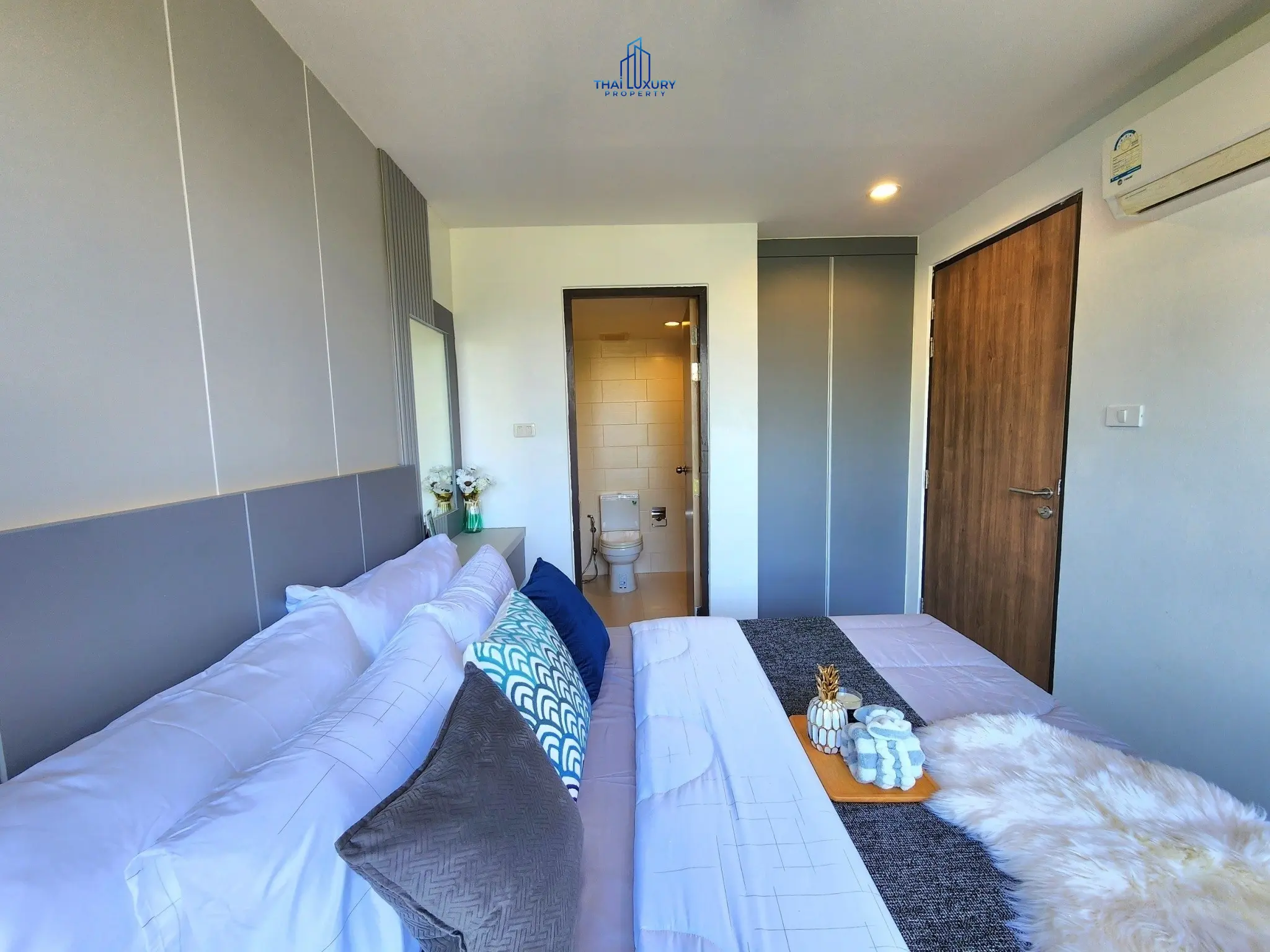 คอนโดสุดสวย 1 ห้องนอน ในทำเลเยี่ยม ที่ Bluroc หัวหิน สำหรับขาย