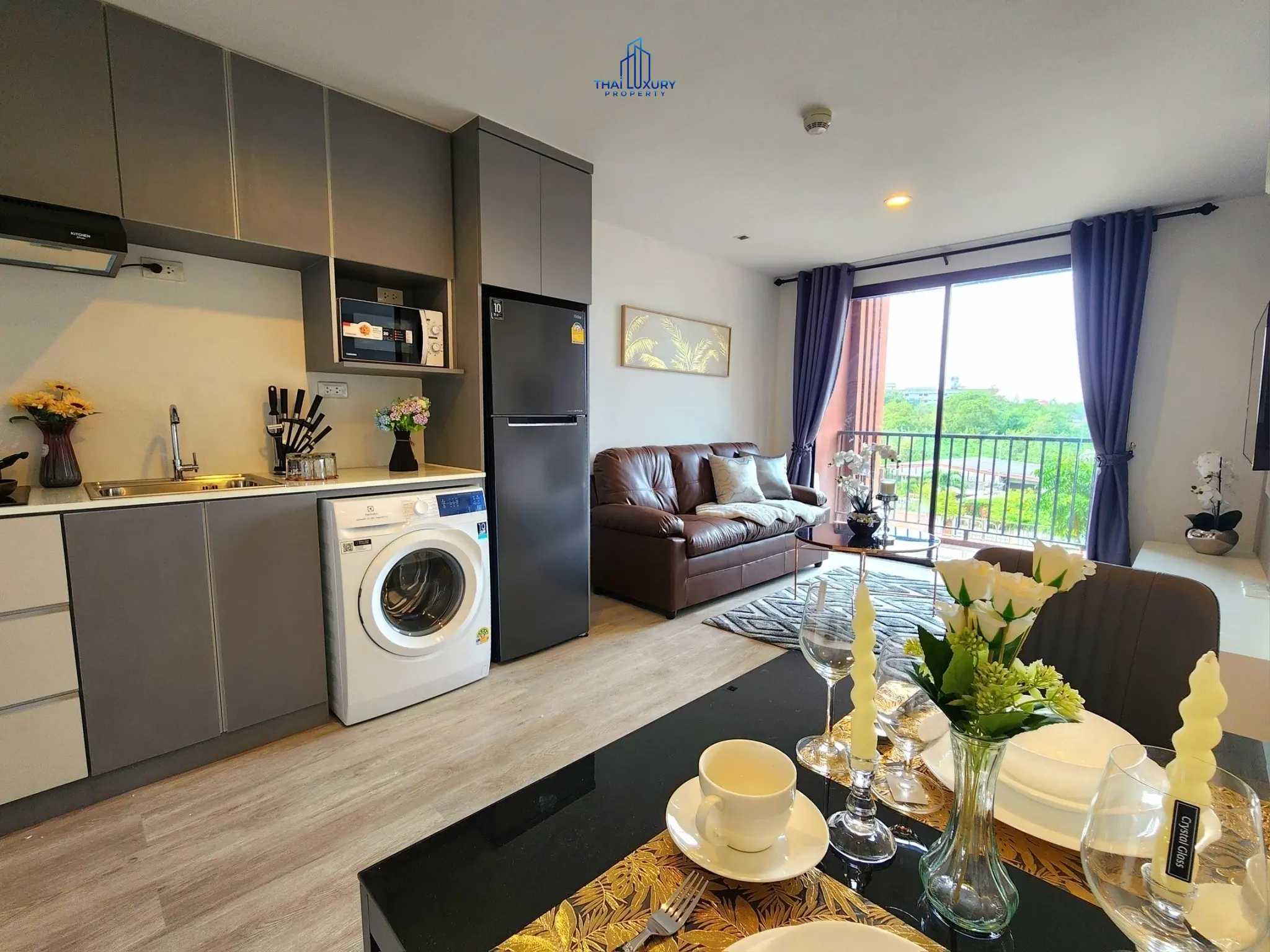คอนโดสุดสวย 1 ห้องนอน ในทำเลเยี่ยม ที่ Bluroc หัวหิน สำหรับขาย