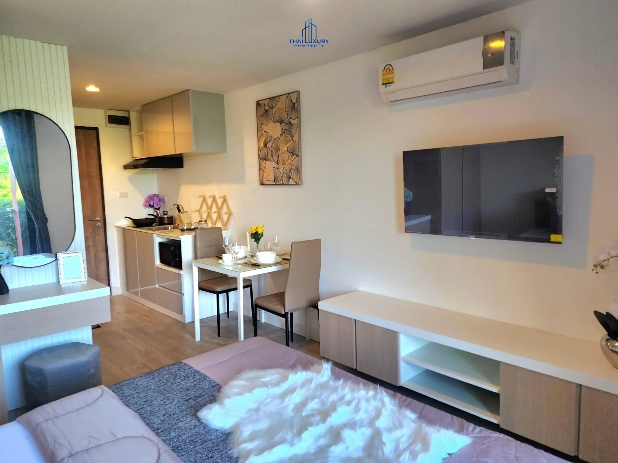 คอนโด 1 ห้องนอน ทำเลเยี่ยม ที่ Bluroc หัวหิน สำหรับขาย