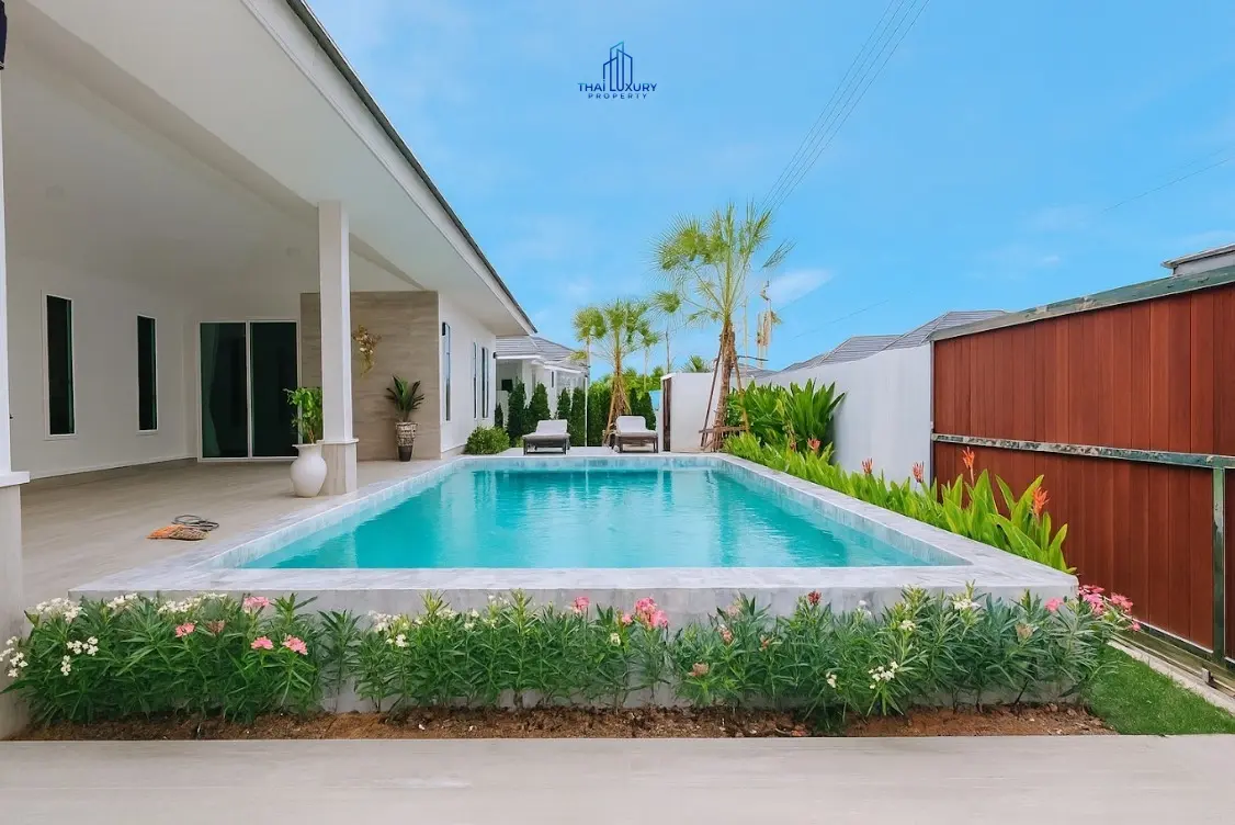 วิลล่าสวย 3 ห้องนอน พร้อมสระว่ายน้ำ ที่ CoCo Hua Hin 88 สำหรับขาย