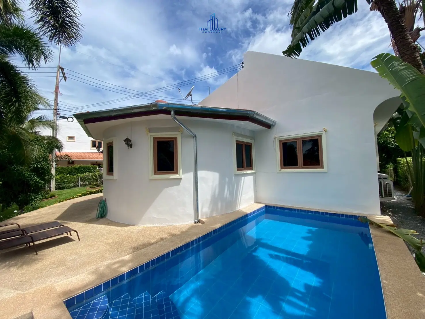 บ้านวิลล่าสวย 3 ห้องนอน พร้อมสระว่ายน้ำ ให้เช่า ที่ Summerland Hua Hin ซอย 56