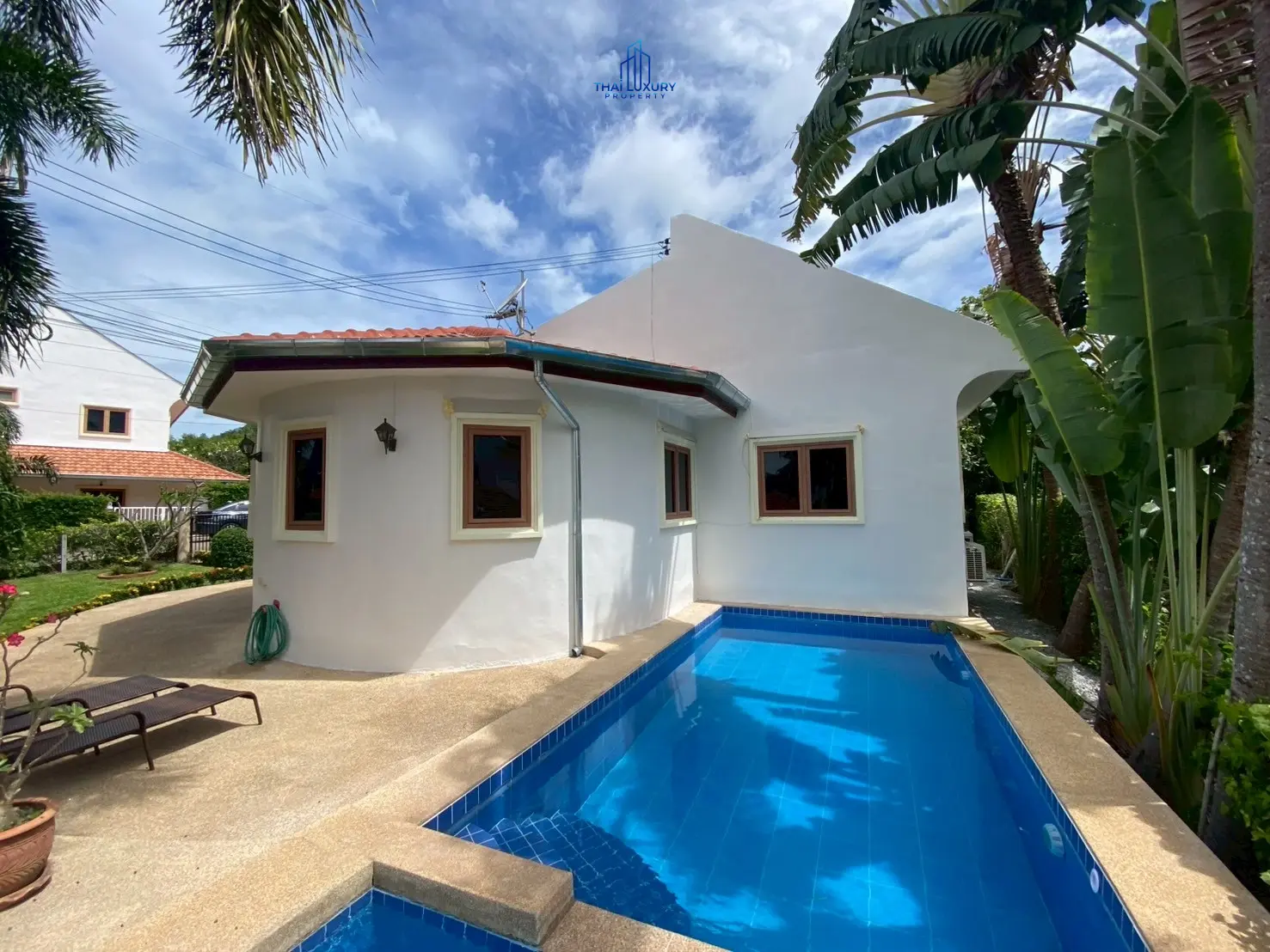 บ้านวิลล่าสวย 3 ห้องนอน พร้อมสระว่ายน้ำ ให้เช่า ที่ Summerland Hua Hin ซอย 56