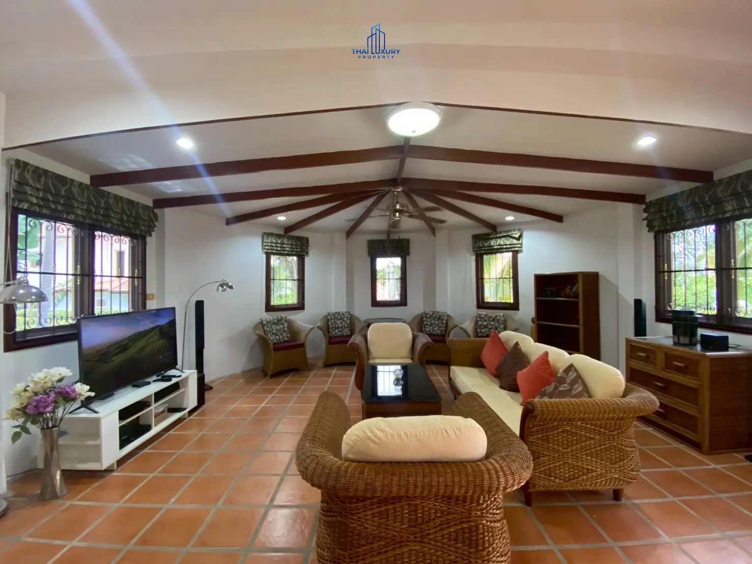 บ้านวิลล่าสวย 3 ห้องนอน พร้อมสระว่ายน้ำ ให้เช่า ที่ Summerland Hua Hin ซอย 56
