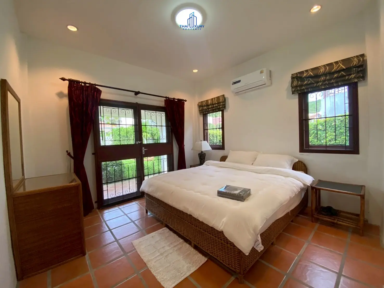บ้านวิลล่าสวย 3 ห้องนอน พร้อมสระว่ายน้ำ ให้เช่า ที่ Summerland Hua Hin ซอย 56