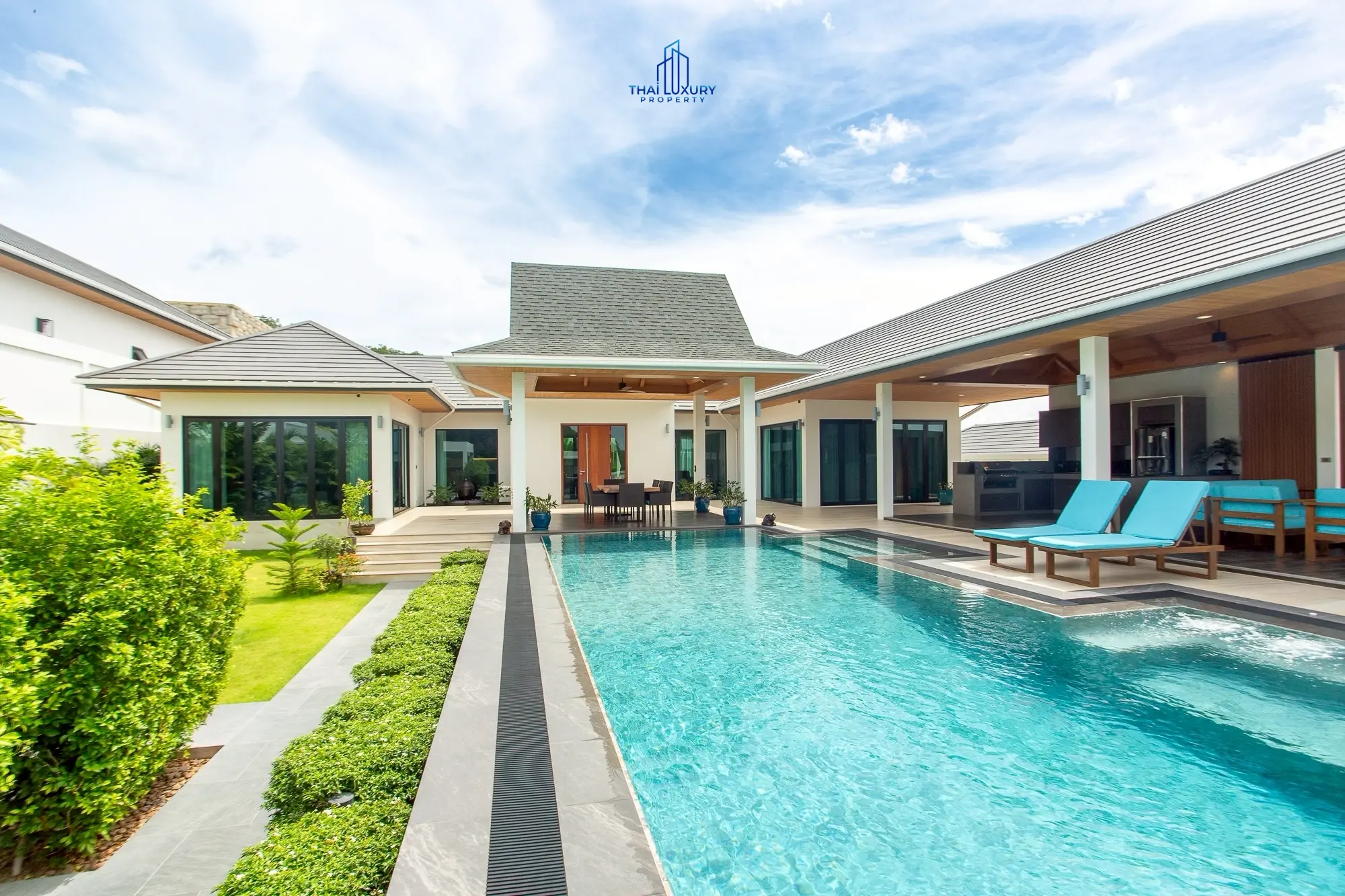 วิลล่าหรู 3 ห้องนอน วิวภูเขา หัวหิน ที่ Hillside Hamlet 9 พร้อมเข้าอยู่