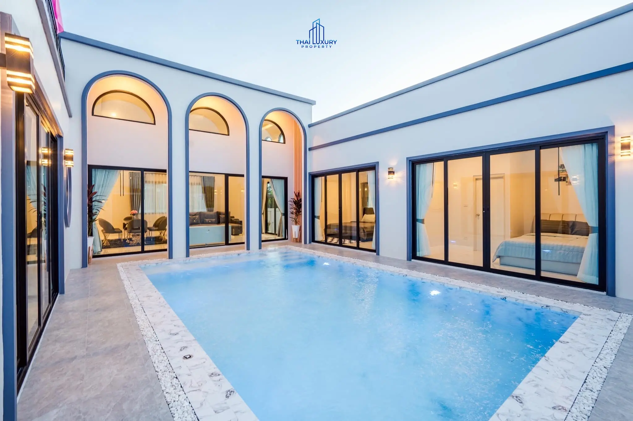 Luxury 3 Bedrooms Villa with Private Pool at Tara Valley Plus Hua Hin