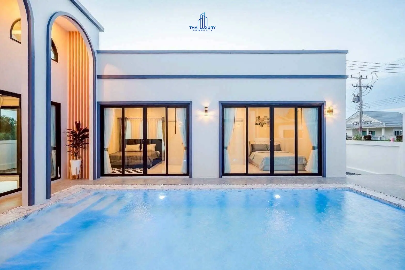 Luxury 3 Bedrooms Villa with Private Pool at Tara Valley Plus Hua Hin