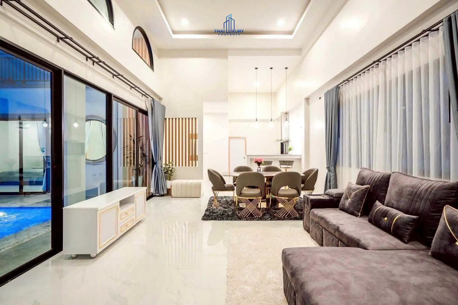Luxury 3 Bedrooms Villa with Private Pool at Tara Valley Plus Hua Hin