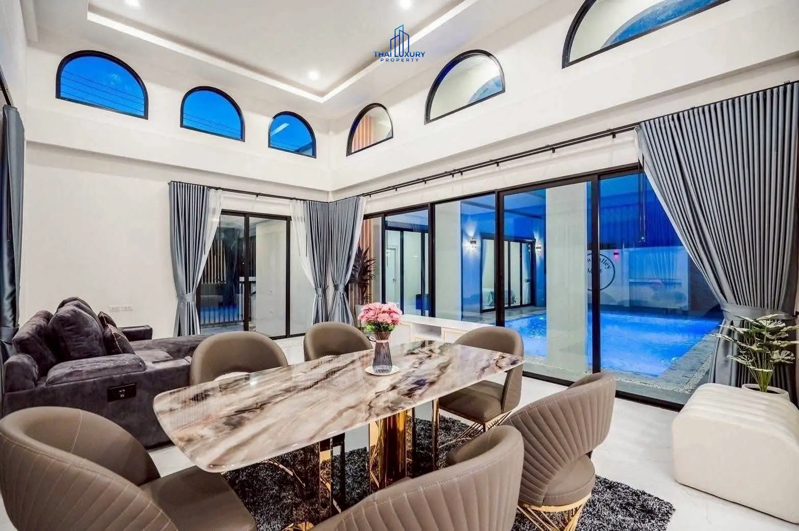Luxury 3 Bedrooms Villa with Private Pool at Tara Valley Plus Hua Hin