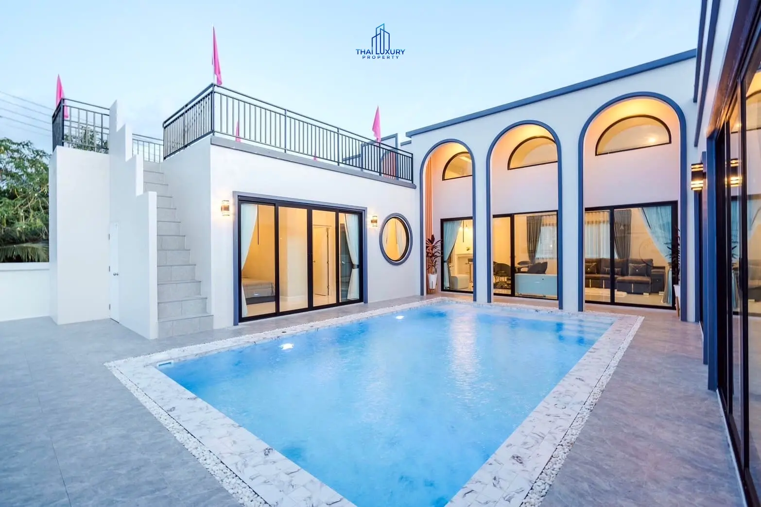 Luxury 3 Bedrooms Villa with Private Pool at Tara Valley Plus Hua Hin