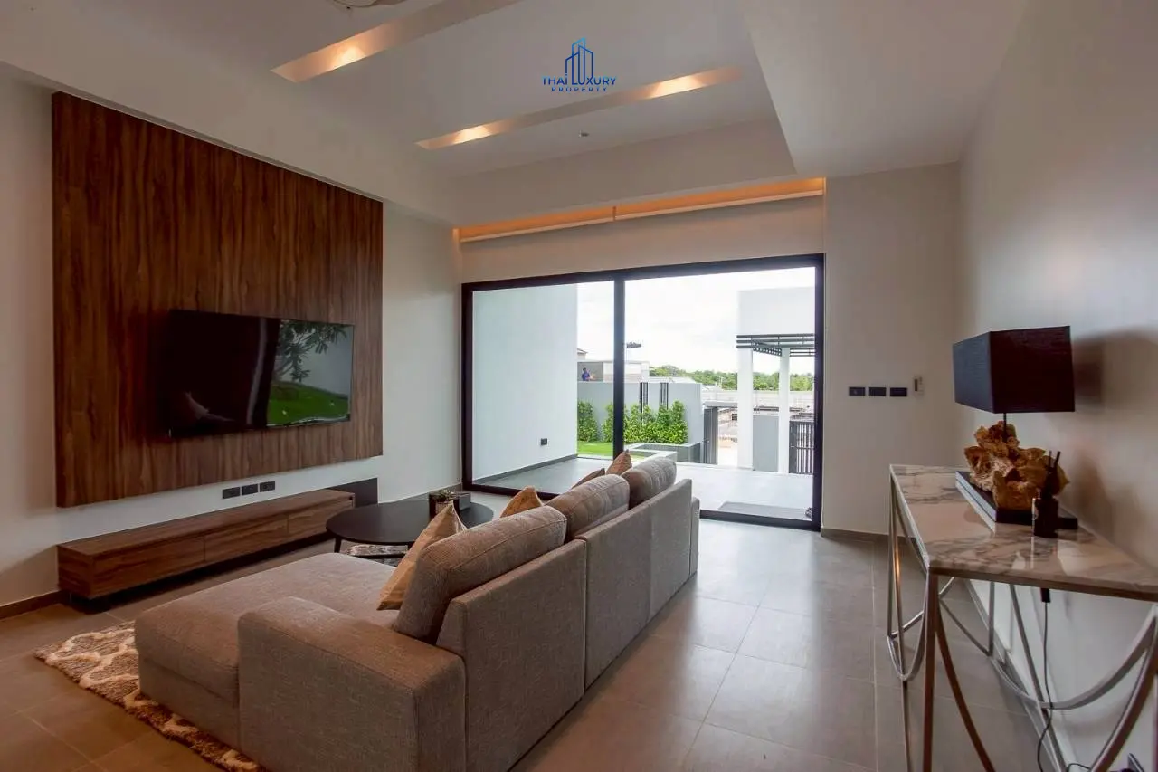 วิลล่าหรูสไตล์โมเดิร์น 3 ห้องนอน พร้อมสระว่ายน้ำ ที่ Sivana Hills Villas หัวหิน สำหรับเช่า