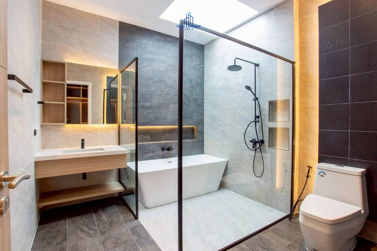วิลล่าหรูสไตล์โมเดิร์น 3 ห้องนอน พร้อมสระว่ายน้ำ ที่ Sivana Hills Villas หัวหิน สำหรับเช่า