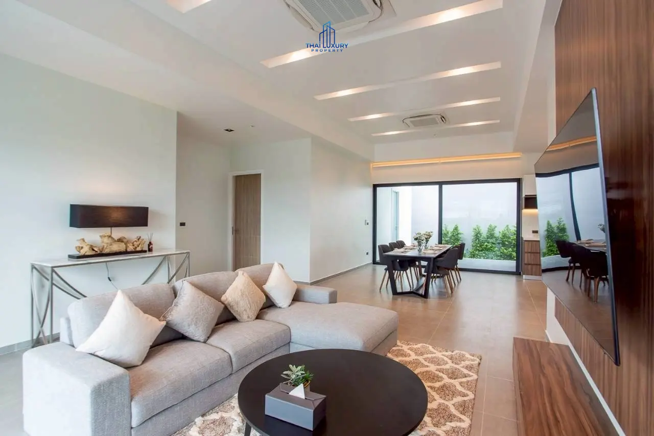 วิลล่าหรูสไตล์โมเดิร์น 3 ห้องนอน พร้อมสระว่ายน้ำ ที่ Sivana Hills Villas หัวหิน สำหรับเช่า