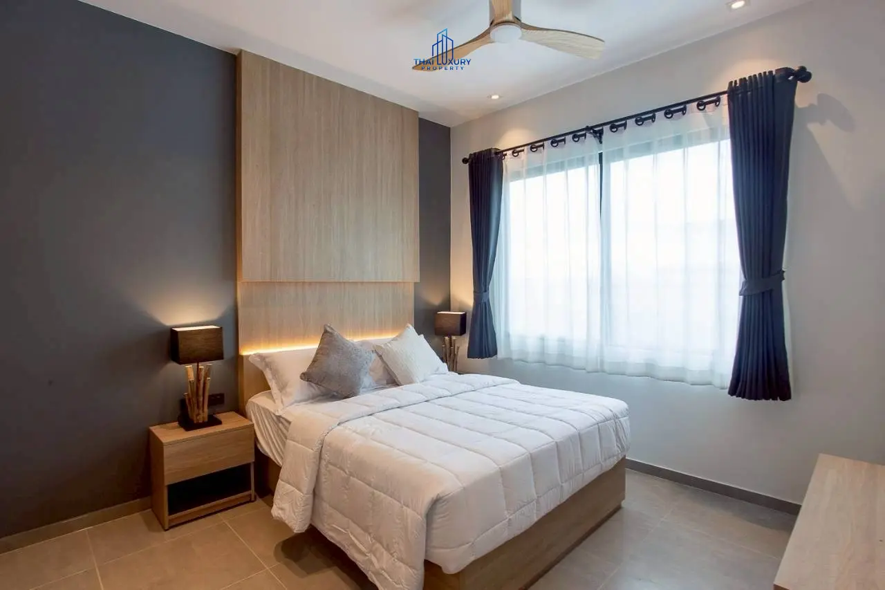 วิลล่าหรูสไตล์โมเดิร์น 3 ห้องนอน พร้อมสระว่ายน้ำ ที่ Sivana Hills Villas หัวหิน สำหรับเช่า