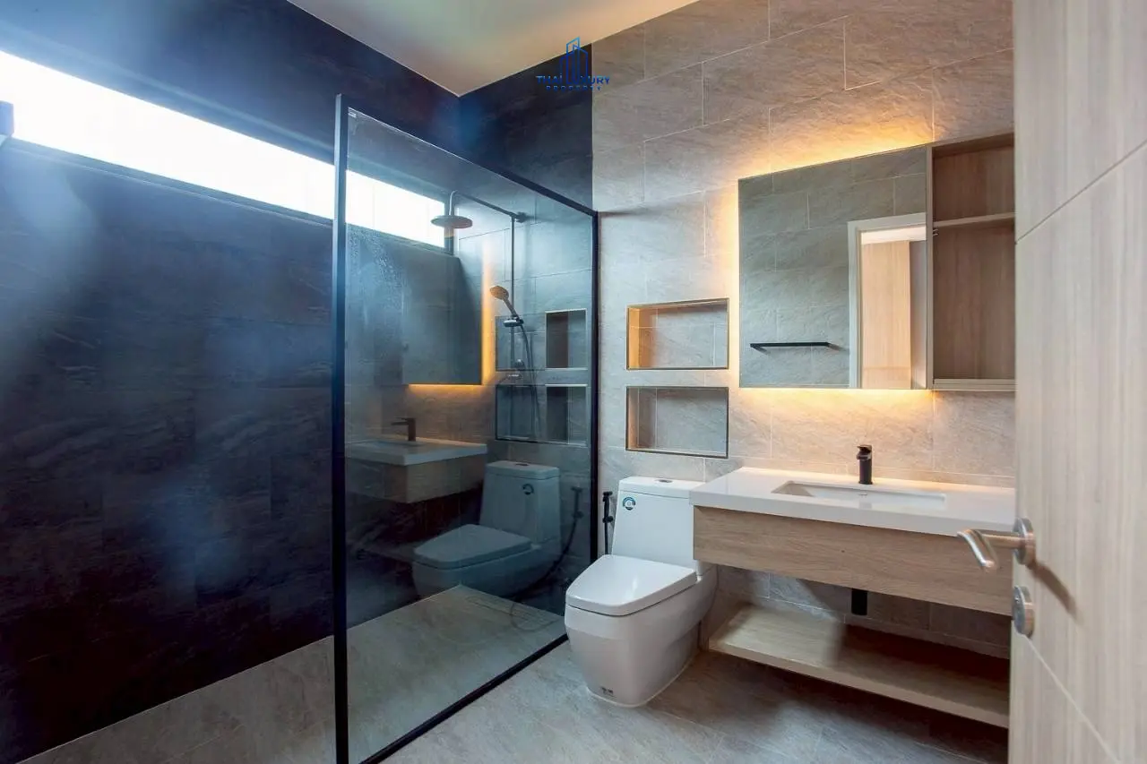 วิลล่าหรูสไตล์โมเดิร์น 3 ห้องนอน พร้อมสระว่ายน้ำ ที่ Sivana Hills Villas หัวหิน สำหรับเช่า
