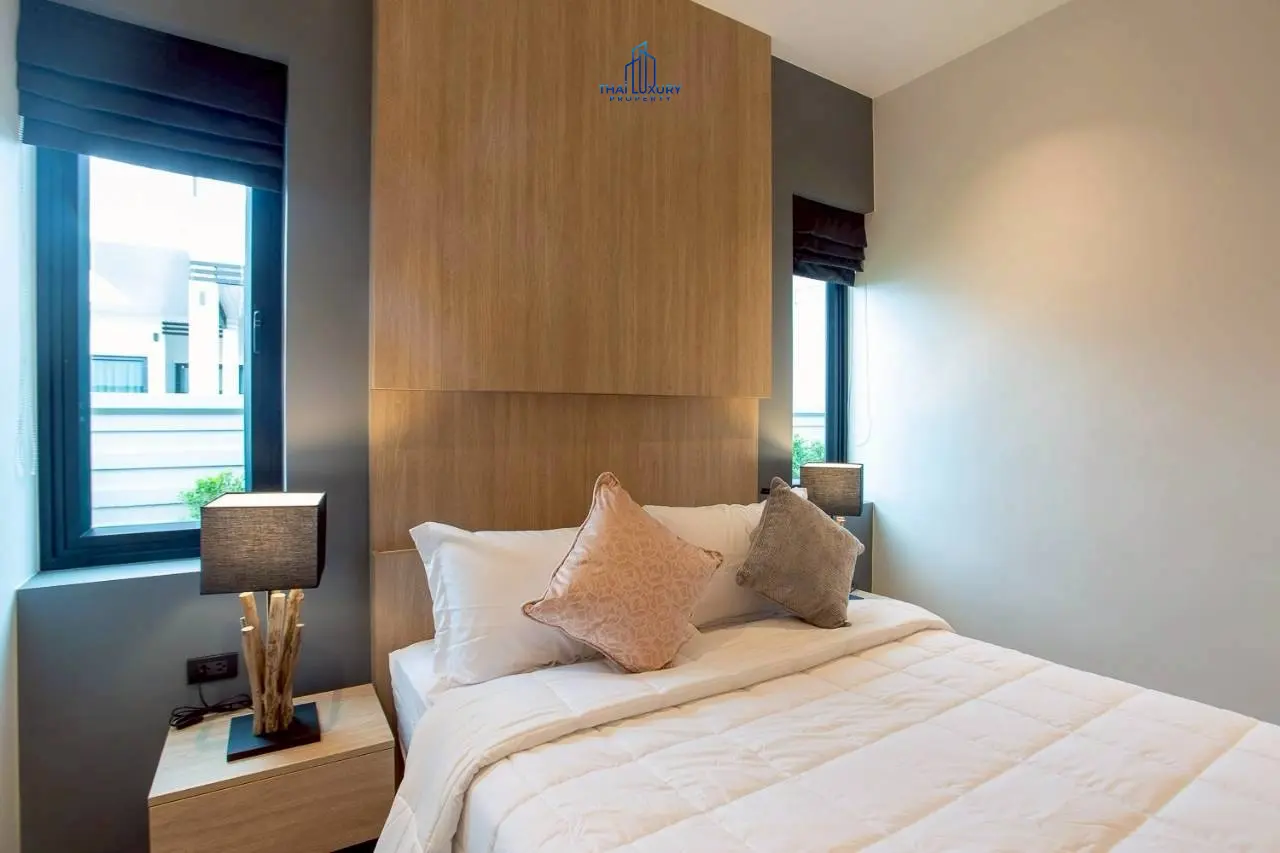 วิลล่าหรูสไตล์โมเดิร์น 3 ห้องนอน พร้อมสระว่ายน้ำ ที่ Sivana Hills Villas หัวหิน สำหรับเช่า