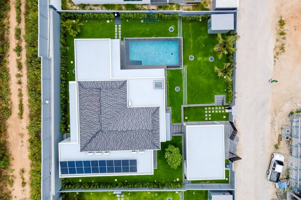 วิลล่าหรูสไตล์โมเดิร์น 3 ห้องนอน พร้อมสระว่ายน้ำ ที่ Sivana Hills Villas หัวหิน สำหรับเช่า