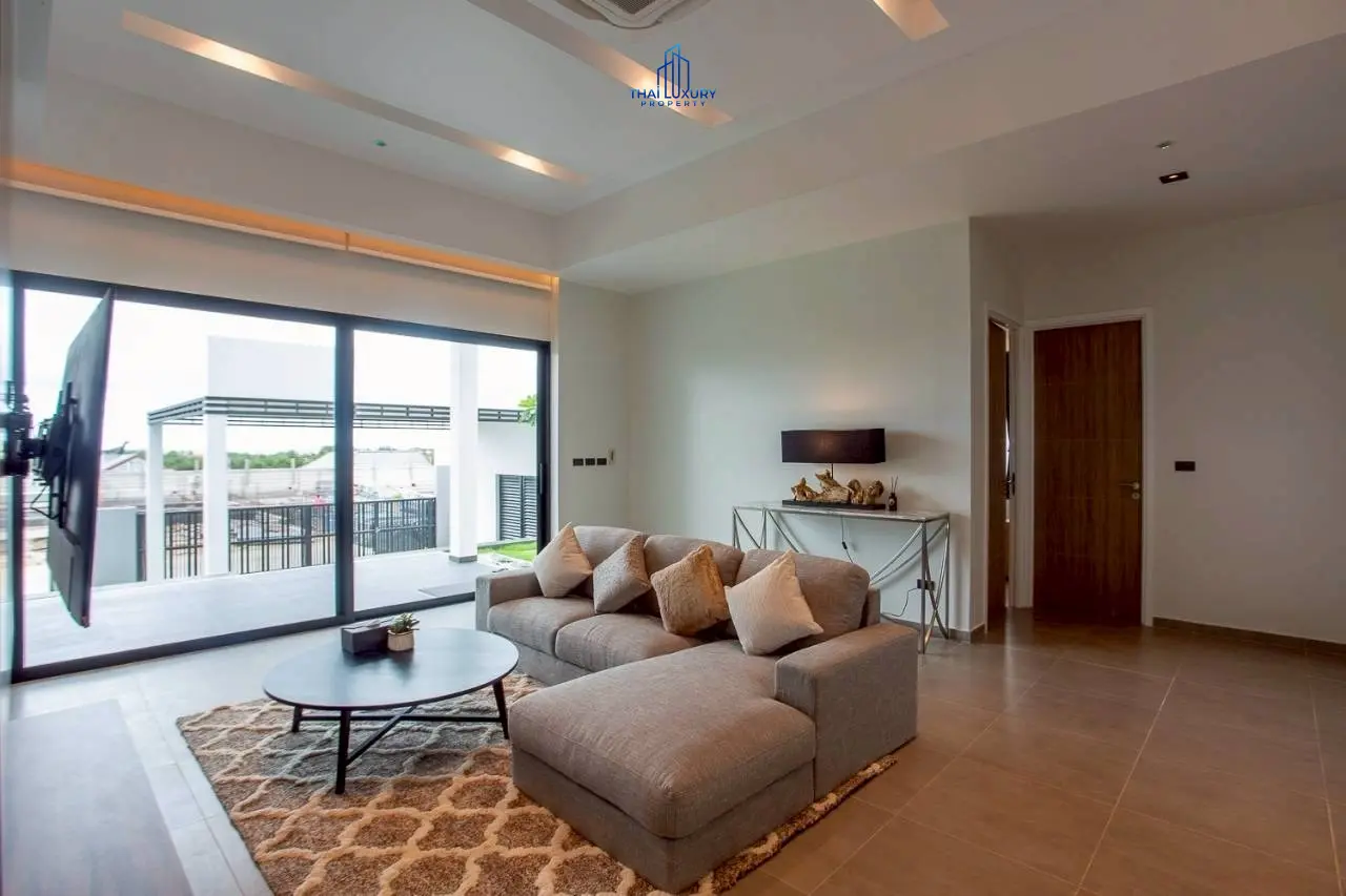 วิลล่าหรูสไตล์โมเดิร์น 3 ห้องนอน พร้อมสระว่ายน้ำ ที่ Sivana Hills Villas หัวหิน สำหรับเช่า