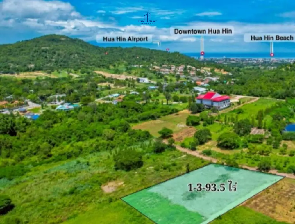 โอกาสทอง! ขายที่ดิน 1 ไร่ 3 งาน 93.5 ตร.ว. วิวภูเขา ใกล้เมืองและชายหาด