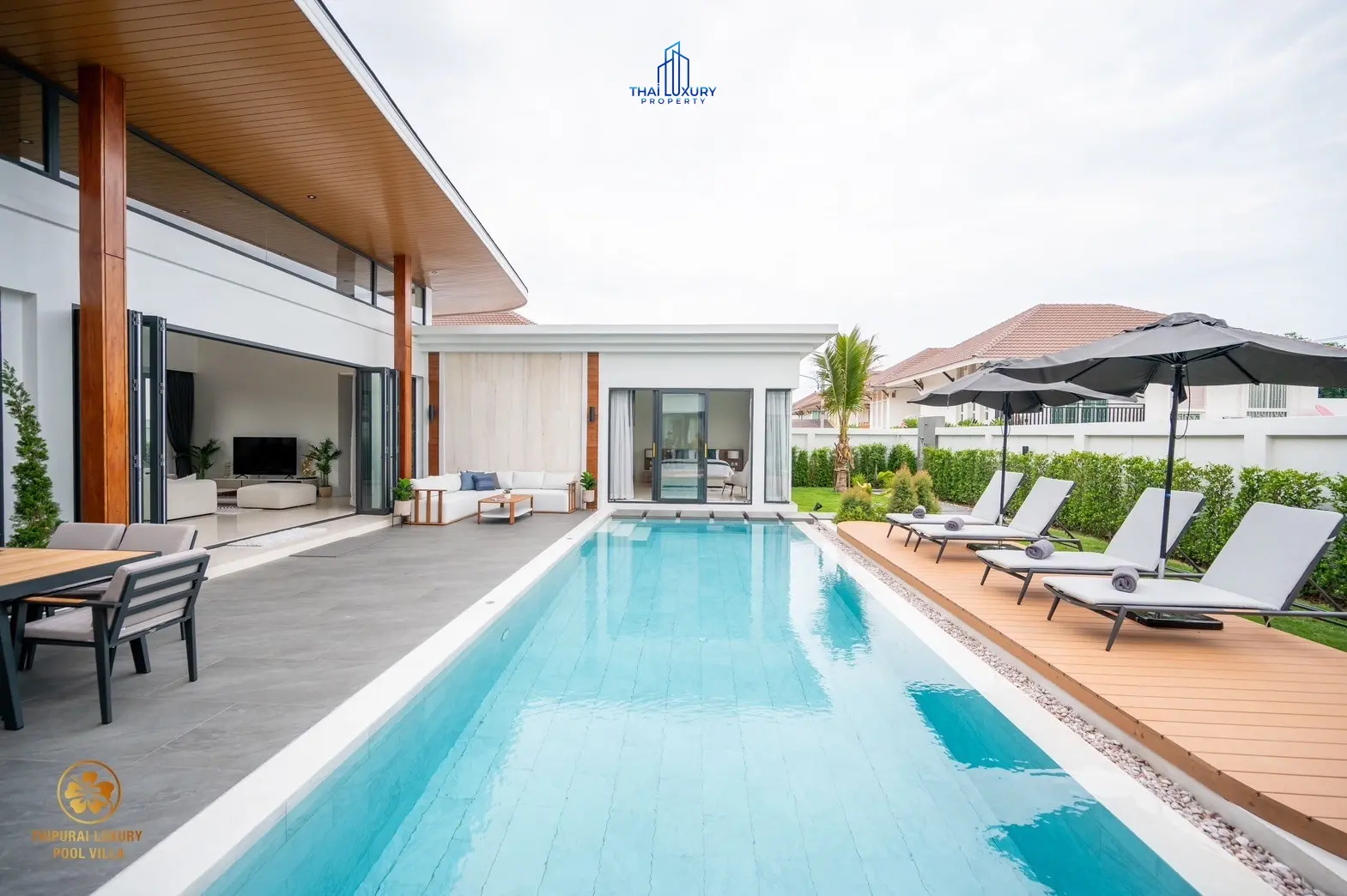 Thipurai Luxury Pool Villas : วิลล่าใหม่ 3 ห้องนอน พร้อมสระว่ายน้ำส่วนตัว สำหรับขาย