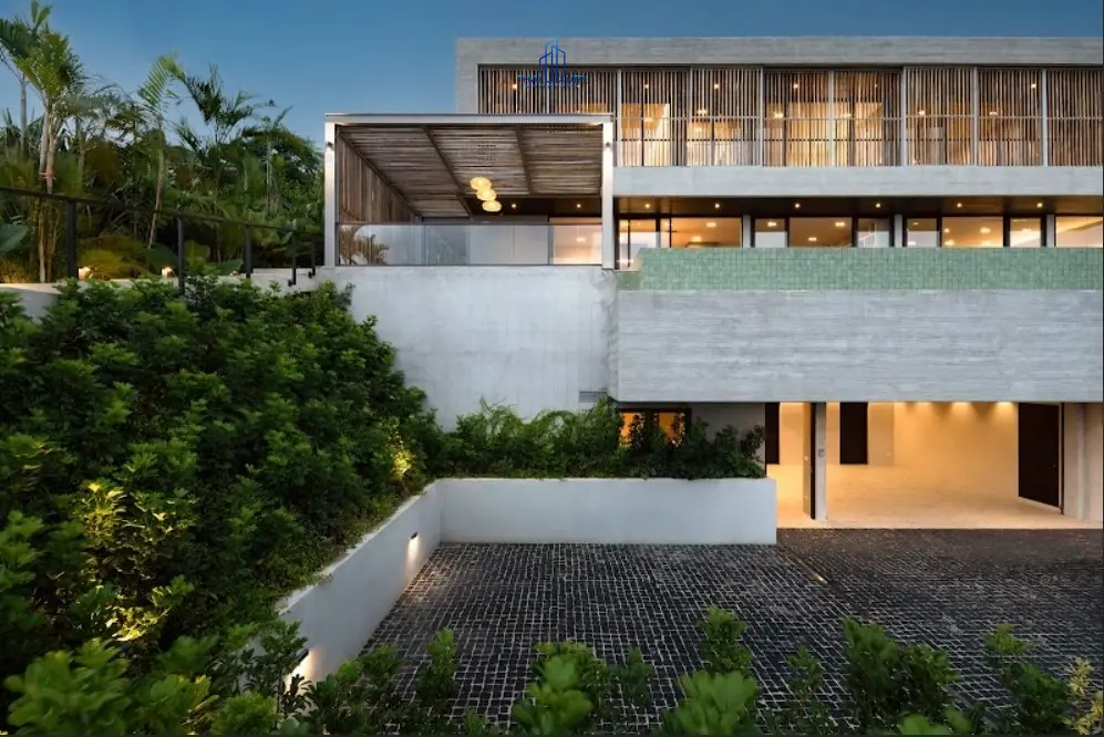 วิลล่าหรู 2 ชั้น สไตล์โมเดิร์น 4 ห้องนอน พร้อมสระว่ายน้ำ ที่ Villa Gaia หัวหิน