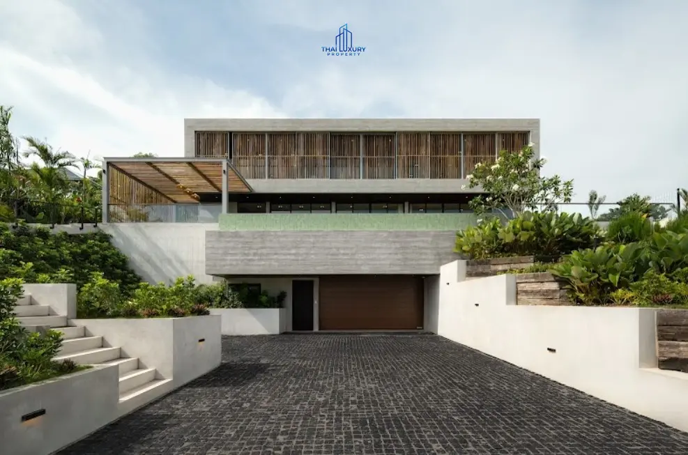 วิลล่าหรู 2 ชั้น สไตล์โมเดิร์น 4 ห้องนอน พร้อมสระว่ายน้ำ ที่ Villa Gaia หัวหิน