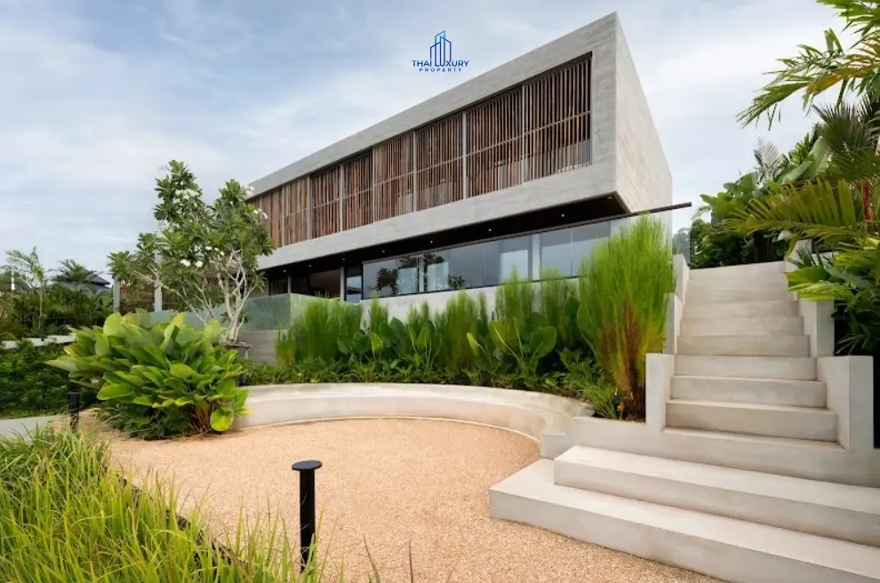 วิลล่าหรู 2 ชั้น สไตล์โมเดิร์น 4 ห้องนอน พร้อมสระว่ายน้ำ ที่ Villa Gaia หัวหิน