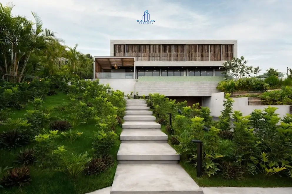วิลล่าหรู 2 ชั้น สไตล์โมเดิร์น 4 ห้องนอน พร้อมสระว่ายน้ำ ที่ Villa Gaia หัวหิน