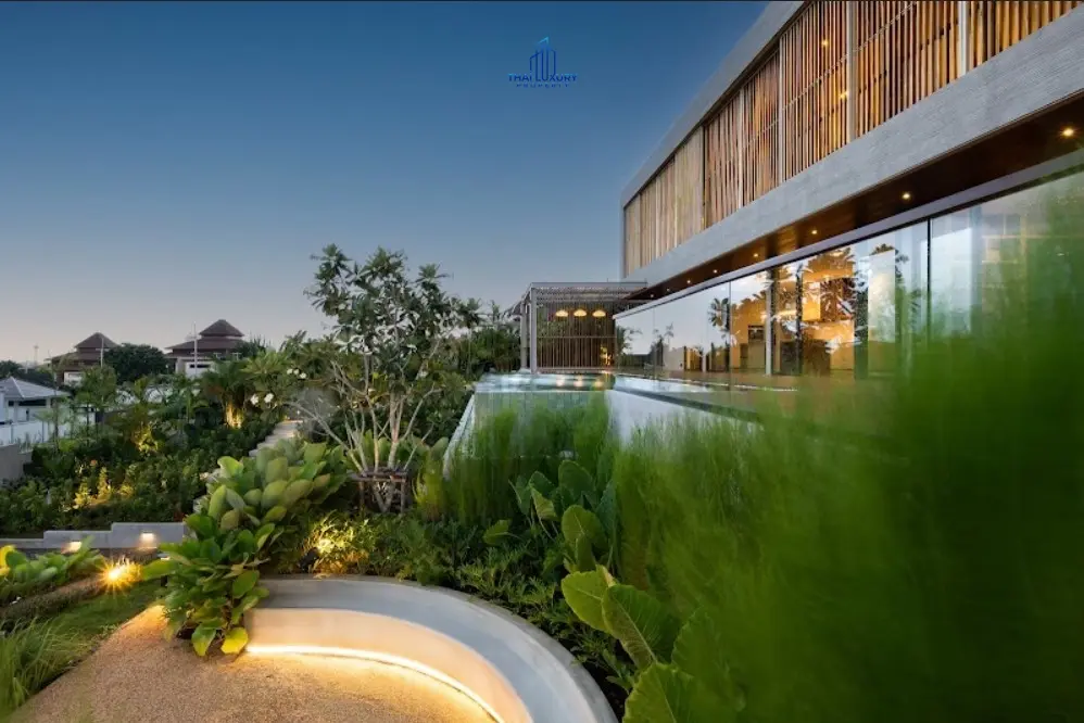 วิลล่าหรู 2 ชั้น สไตล์โมเดิร์น 4 ห้องนอน พร้อมสระว่ายน้ำ ที่ Villa Gaia หัวหิน