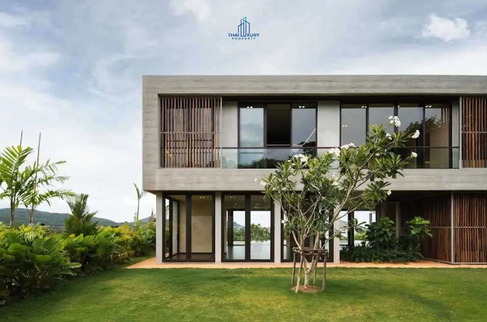 วิลล่าหรู 2 ชั้น สไตล์โมเดิร์น 4 ห้องนอน พร้อมสระว่ายน้ำ ที่ Villa Gaia หัวหิน