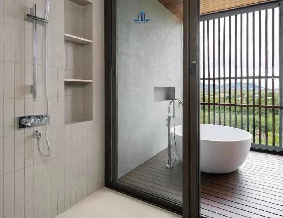 วิลล่าหรู 2 ชั้น สไตล์โมเดิร์น 4 ห้องนอน พร้อมสระว่ายน้ำ ที่ Villa Gaia หัวหิน