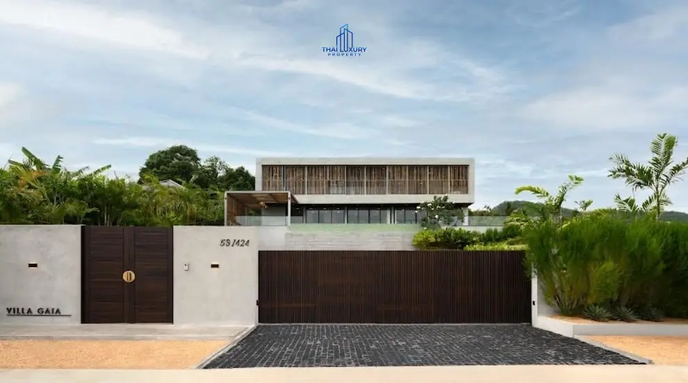 วิลล่าหรู 2 ชั้น สไตล์โมเดิร์น 4 ห้องนอน พร้อมสระว่ายน้ำ ที่ Villa Gaia หัวหิน