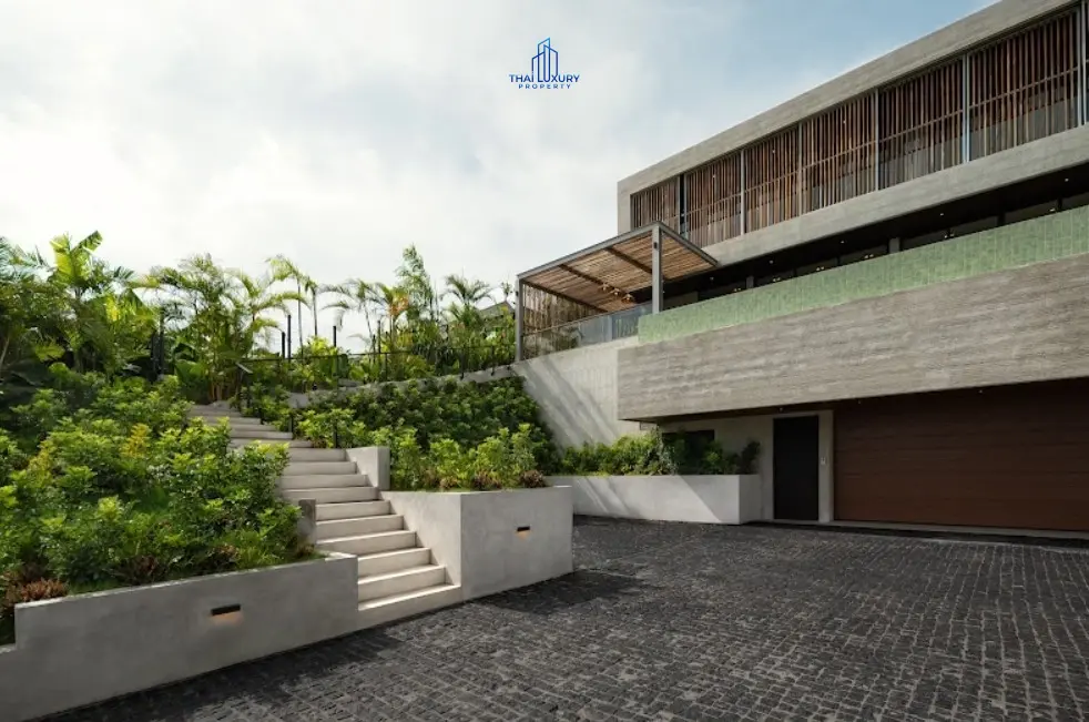 วิลล่าหรู 2 ชั้น สไตล์โมเดิร์น 4 ห้องนอน พร้อมสระว่ายน้ำ ที่ Villa Gaia หัวหิน