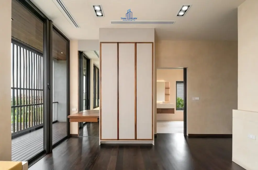 วิลล่าหรู 2 ชั้น สไตล์โมเดิร์น 4 ห้องนอน พร้อมสระว่ายน้ำ ที่ Villa Gaia หัวหิน