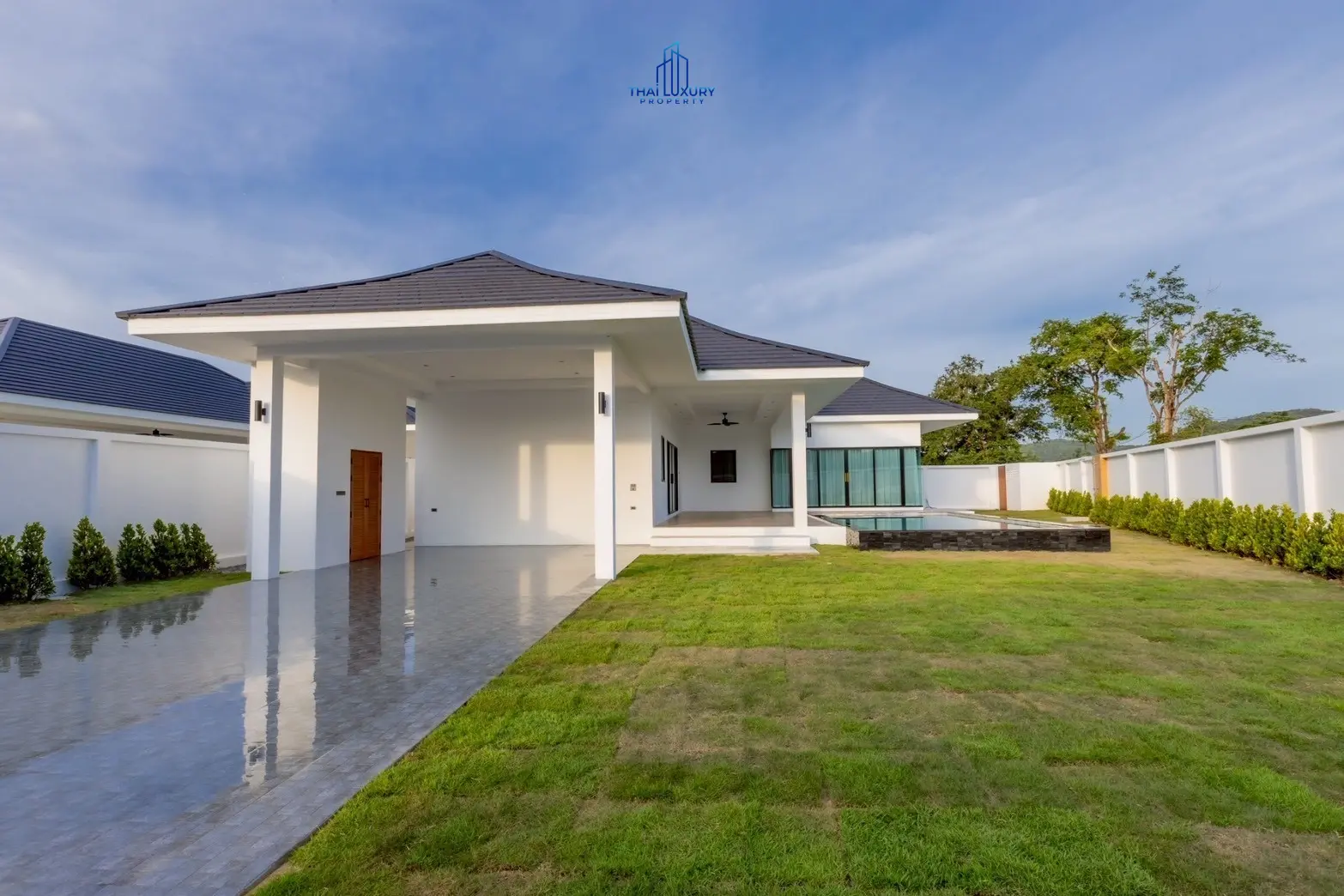 วิลล่าส่วนตัวสไตล์โมเดิร์น 3 ห้องนอน พร้อมสระว่ายน้ำ ที่หัวหิน ซอย 88