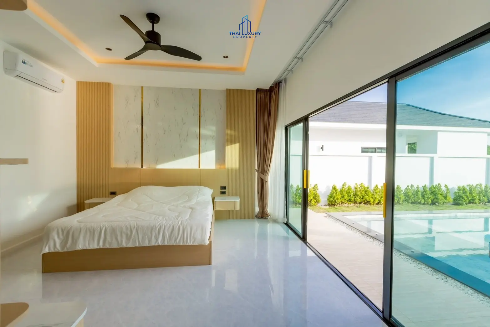 วิลล่าส่วนตัวสไตล์โมเดิร์น 3 ห้องนอน พร้อมสระว่ายน้ำ ที่หัวหิน ซอย 88