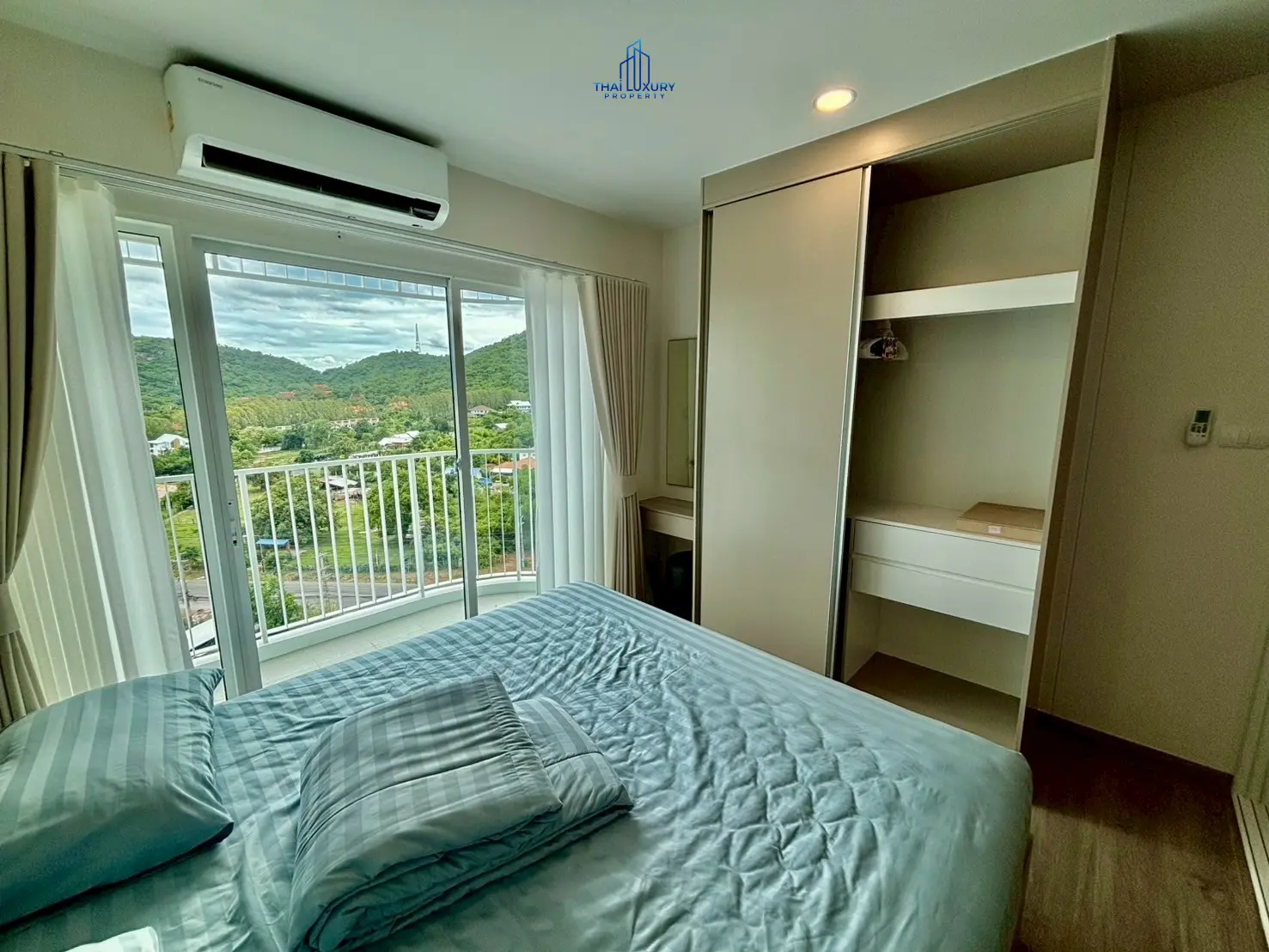 คอนโด 1 ห้องนอนสวย ให้เช่า ที่ Supalai Blue Whale หัวหิน