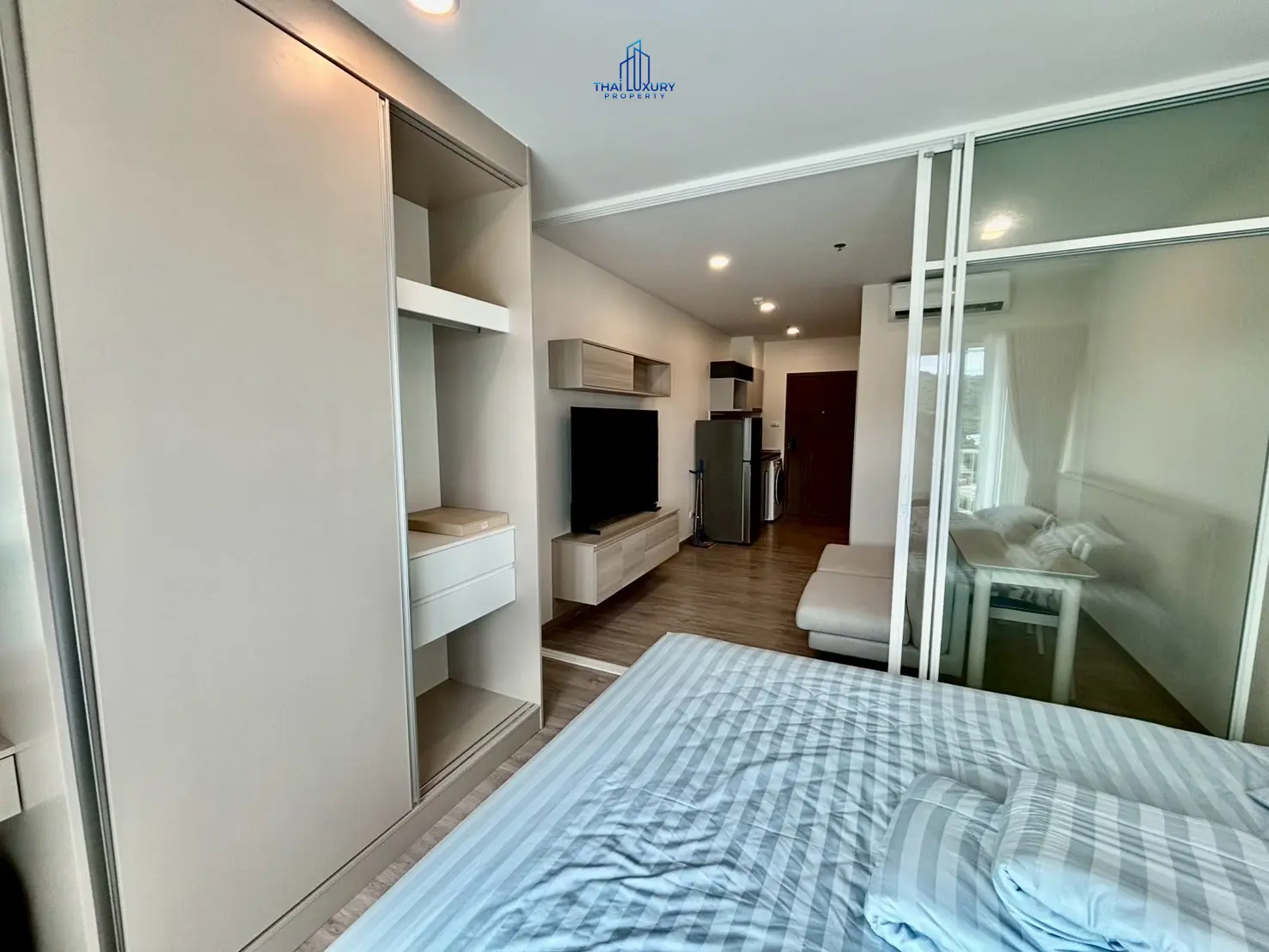 คอนโด 1 ห้องนอนสวย ให้เช่า ที่ Supalai Blue Whale หัวหิน