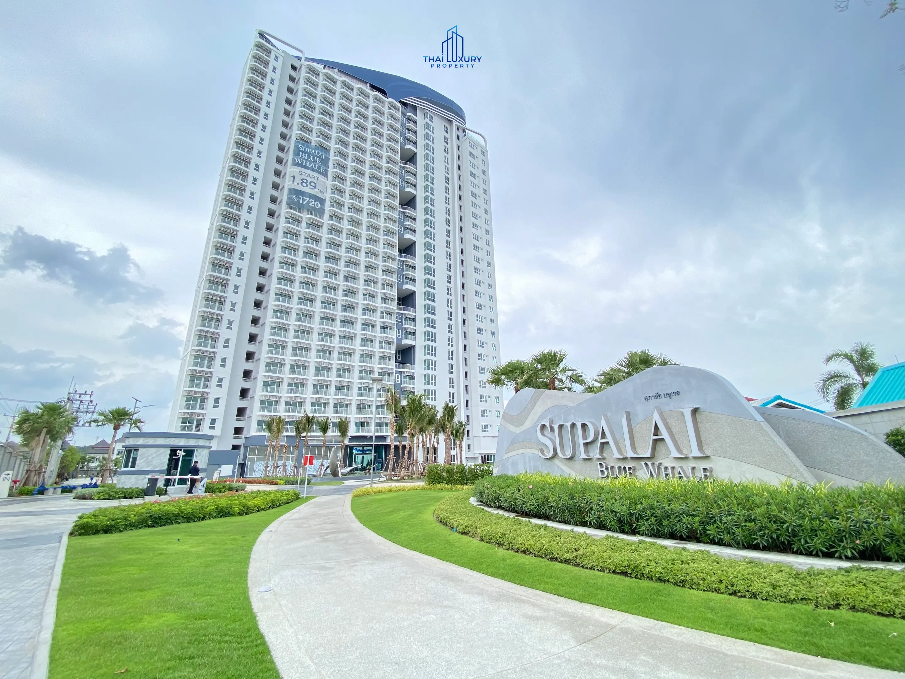 คอนโด 1 ห้องนอนสวย ให้เช่า ที่ Supalai Blue Whale หัวหิน
