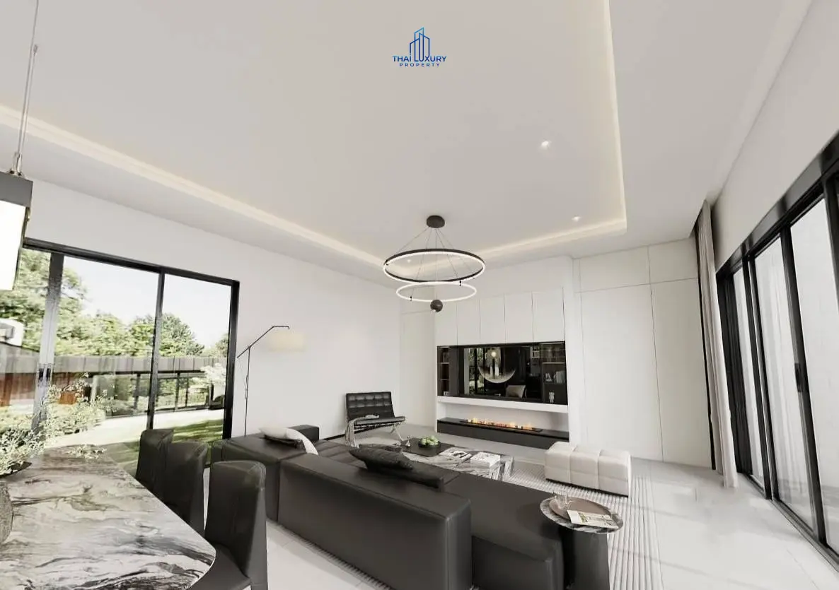 วิลล่าสระว่ายน้ำ 3 ห้องนอนสุดหรู พร้อมวิวภูเขา ขายที่ HeavenPlus หัวหิน