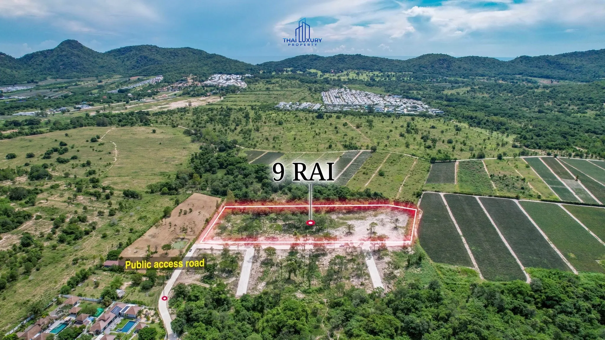 ที่ดินหัวหิน 9 ไร่ ใกล้ทะเล – โอกาสลงทุนทองคำ!