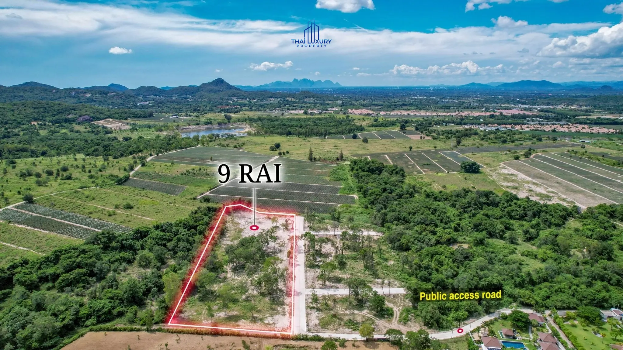 ที่ดินหัวหิน 9 ไร่ ใกล้ทะเล – โอกาสลงทุนทองคำ!