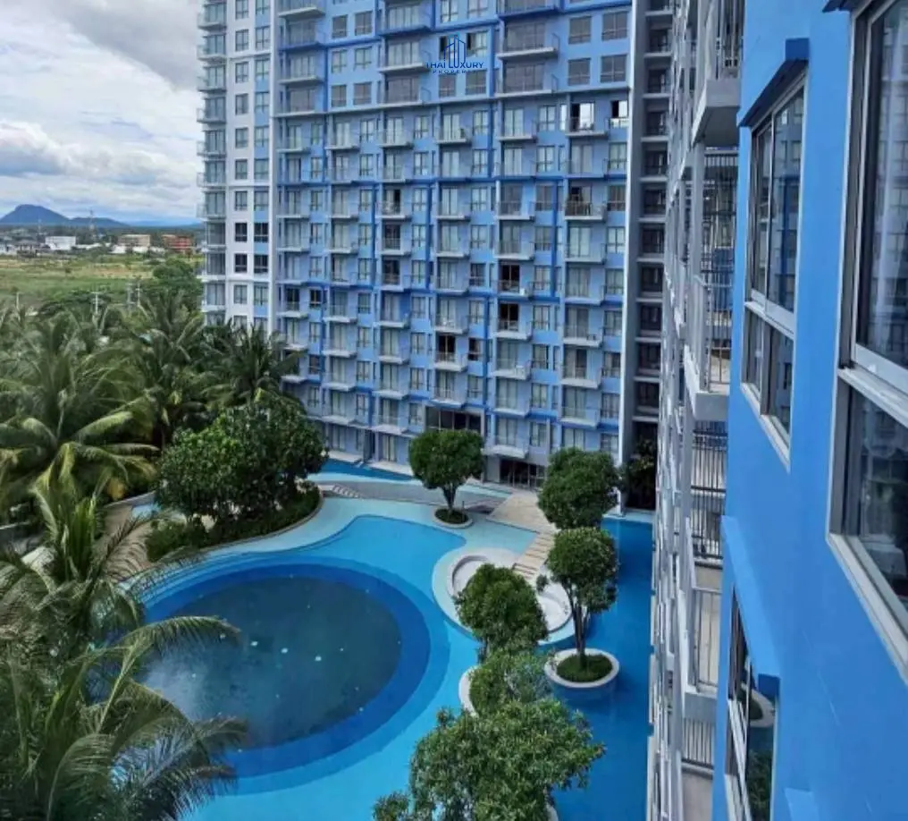 คอนโดหน้าทะเลสวย 2 ห้องนอน สำหรับขาย ที่บ้านทิวทะเล บลูแซฟไฟร์ ชะอำ – หัวหิน